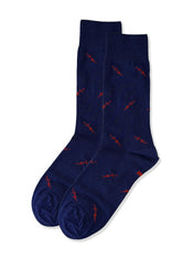Lightning Daggers (Blue) Premium Socks | Cotton Pattern Socks by Jemsox