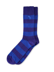 Men's Premium Rugby Socks – Blue Multi Stripe | Jemsox