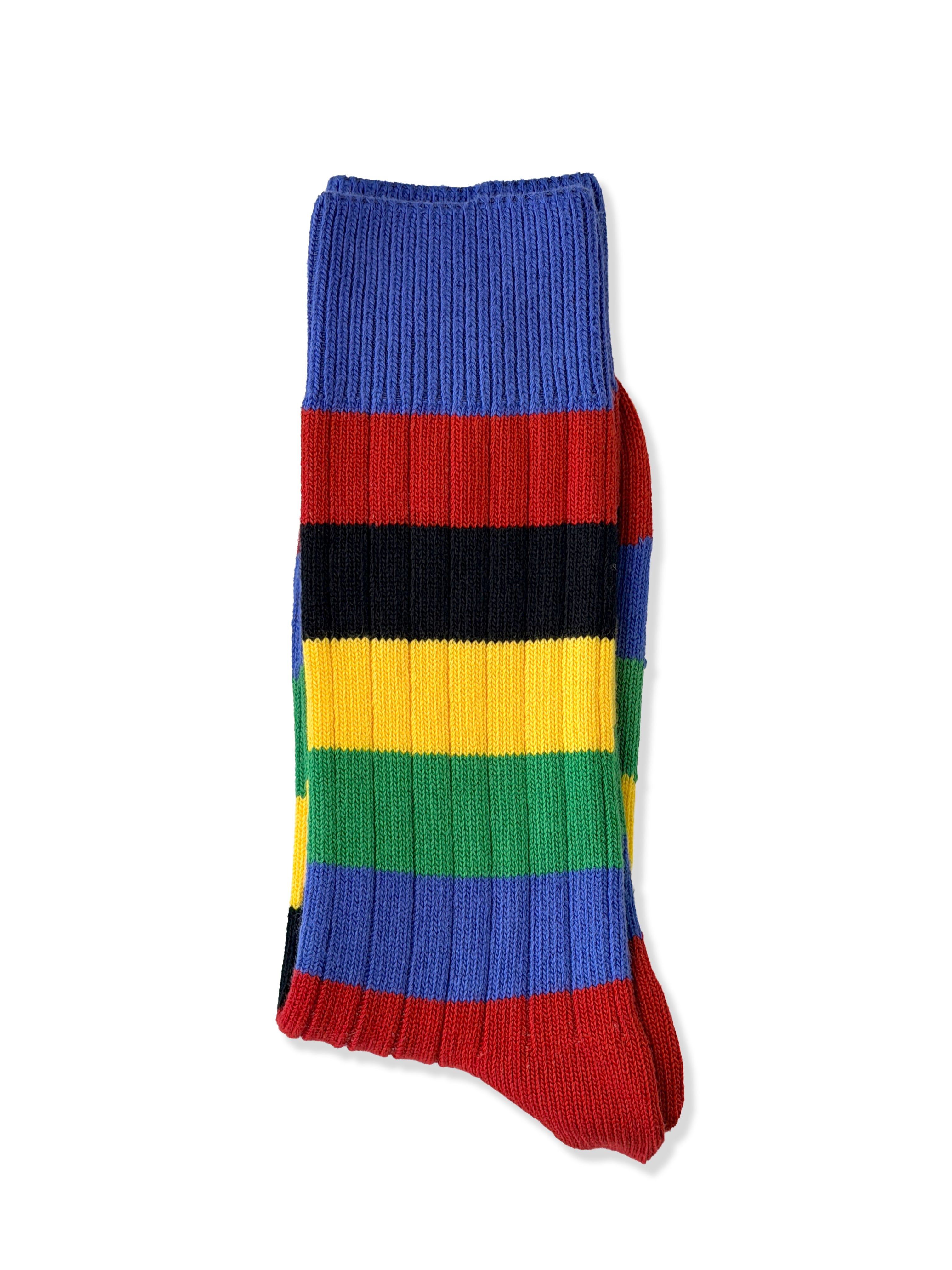 Men's Premium Rugby Socks – Multicolour Stripe | Jemsox