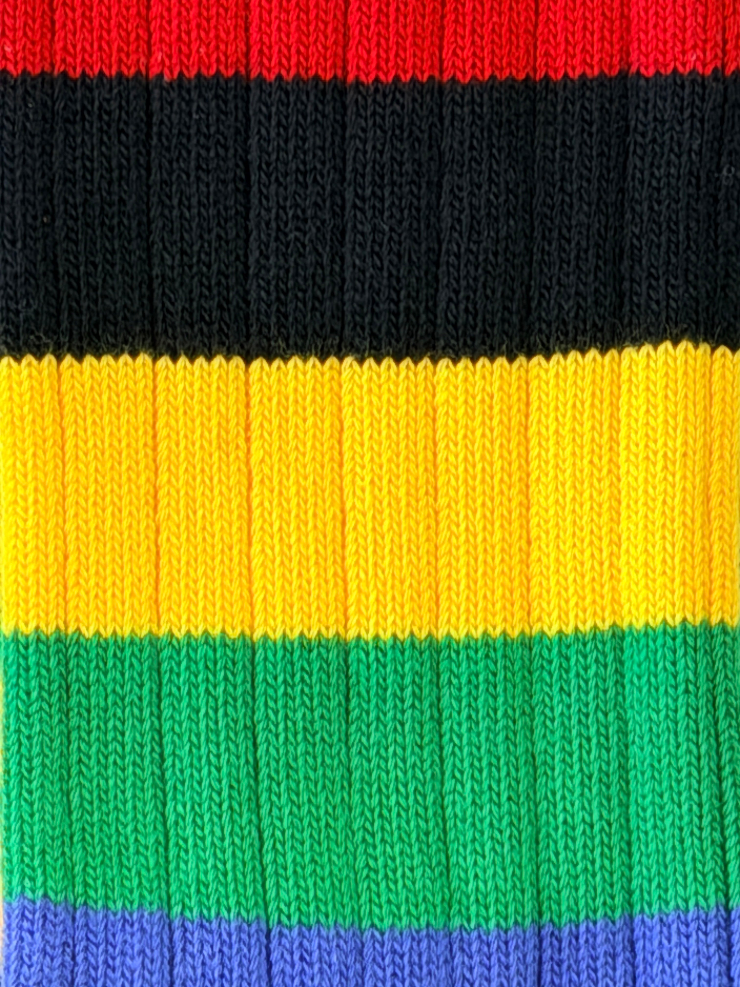Men's Premium Rugby Socks – Multicolour Stripe | Jemsox