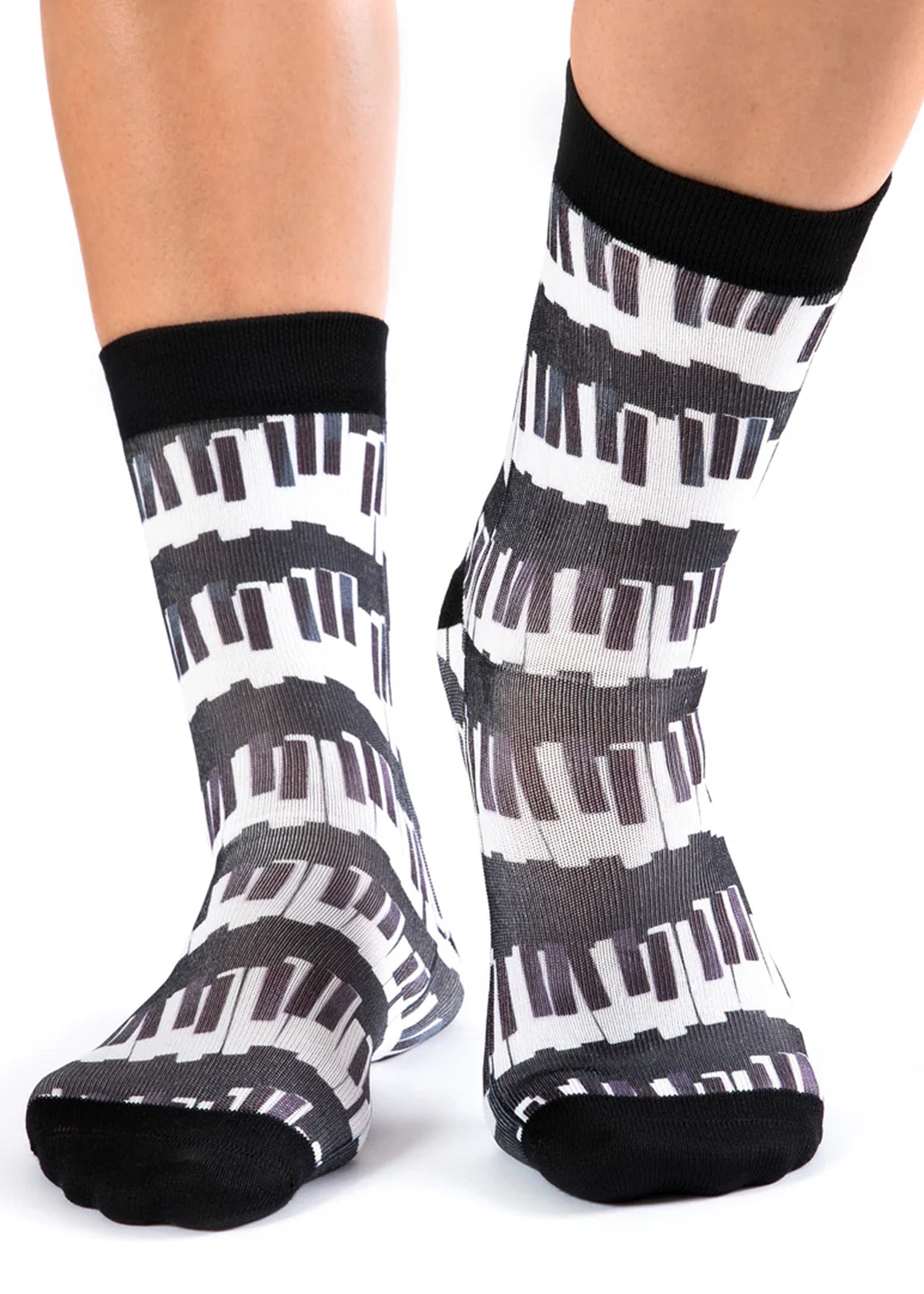 IVORIES PIANO Ladies Novelty Gift Socks