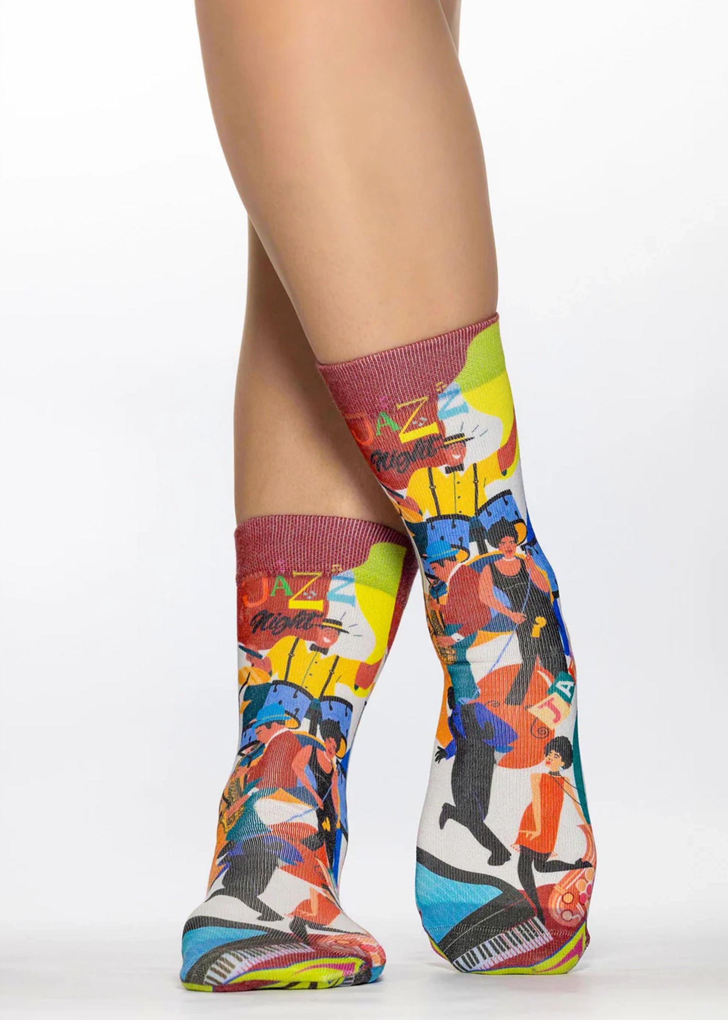 JAZZ NIGHT Ladies Novelty Gift Socks