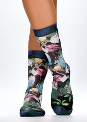 JUNGLE PARTY Ladies Novelty Gift Socks