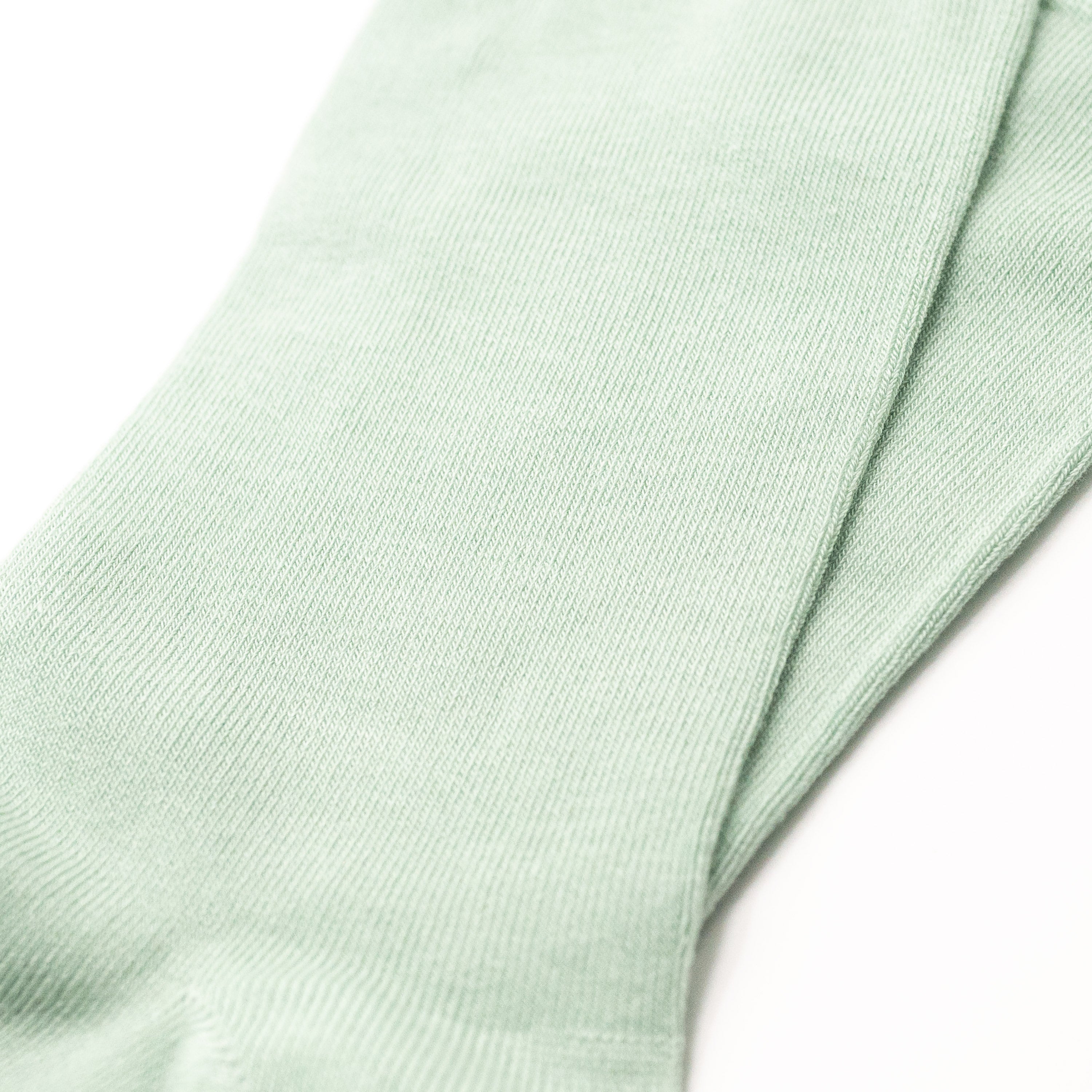 Luxury Socks Multipack 3 Pairs / 5-Pairs Mint Green Plain Colour Men's Crew Socks Size 7-12