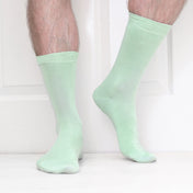 Luxury Pure Colour Mint Socks – TENCEL™ Eco Comfort