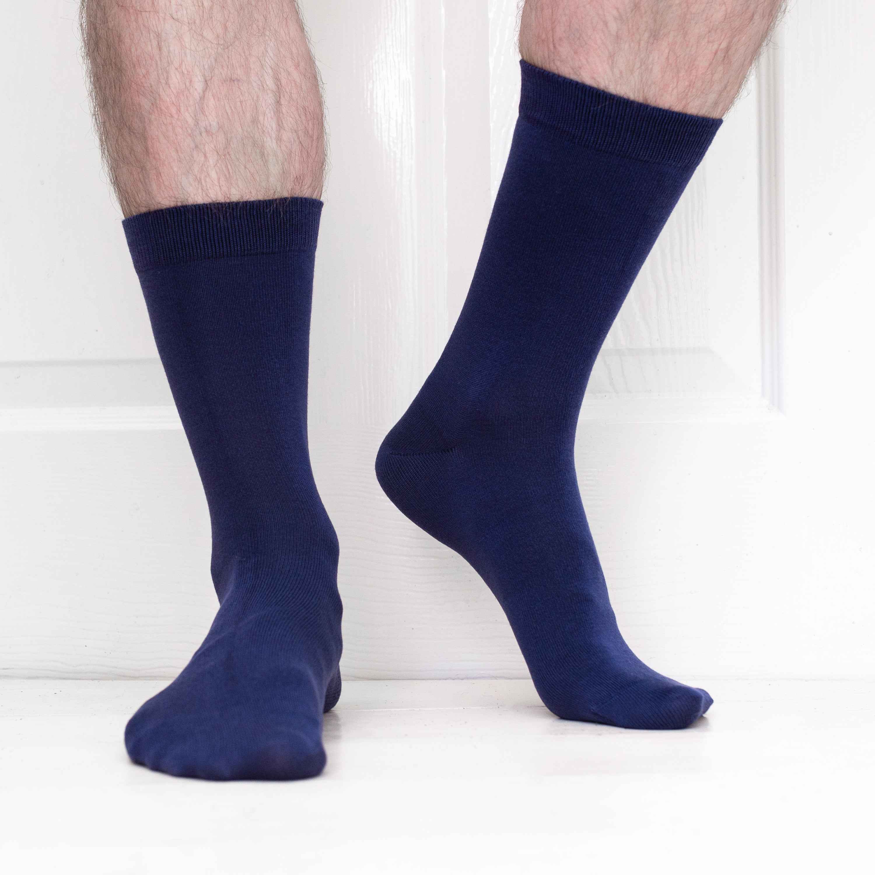 Carbon Zero Navy Socks – TENCEL™ Eco Comfort