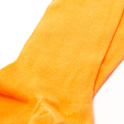 Luxury Socks Multipack 3 Pairs / 5-Pairs Orange Plain Colour Men's Crew Socks Size 7-12