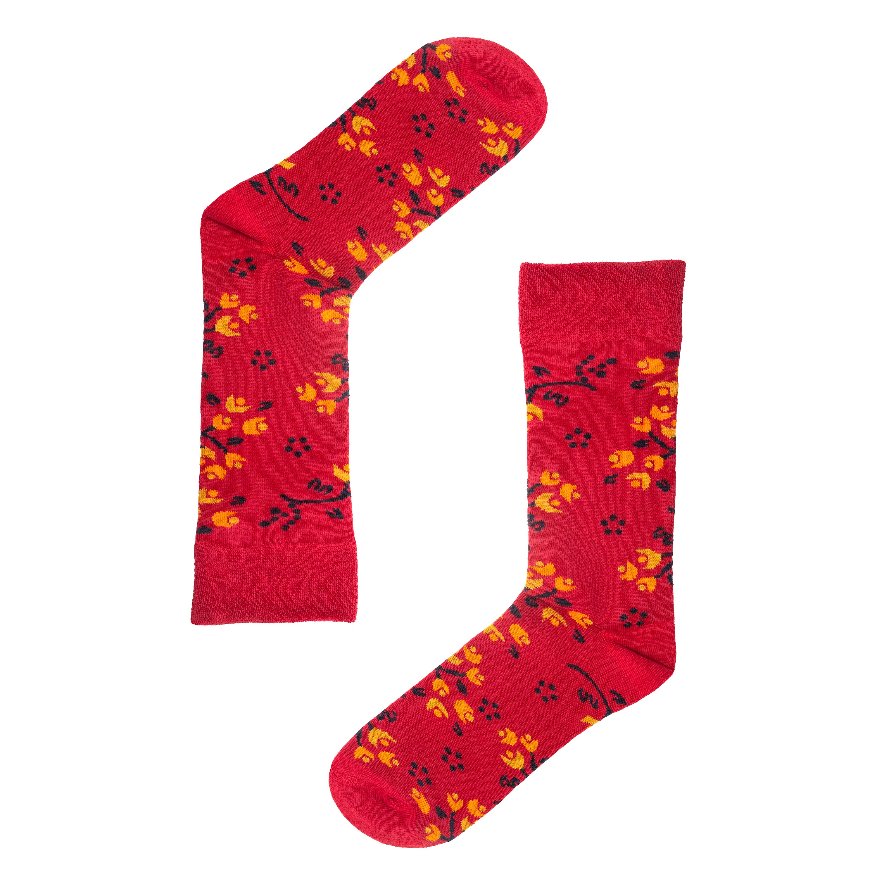 5pk Prestige Ensemble - Organic Cotton Comfort Welt Socks (One Size UK 6-9)