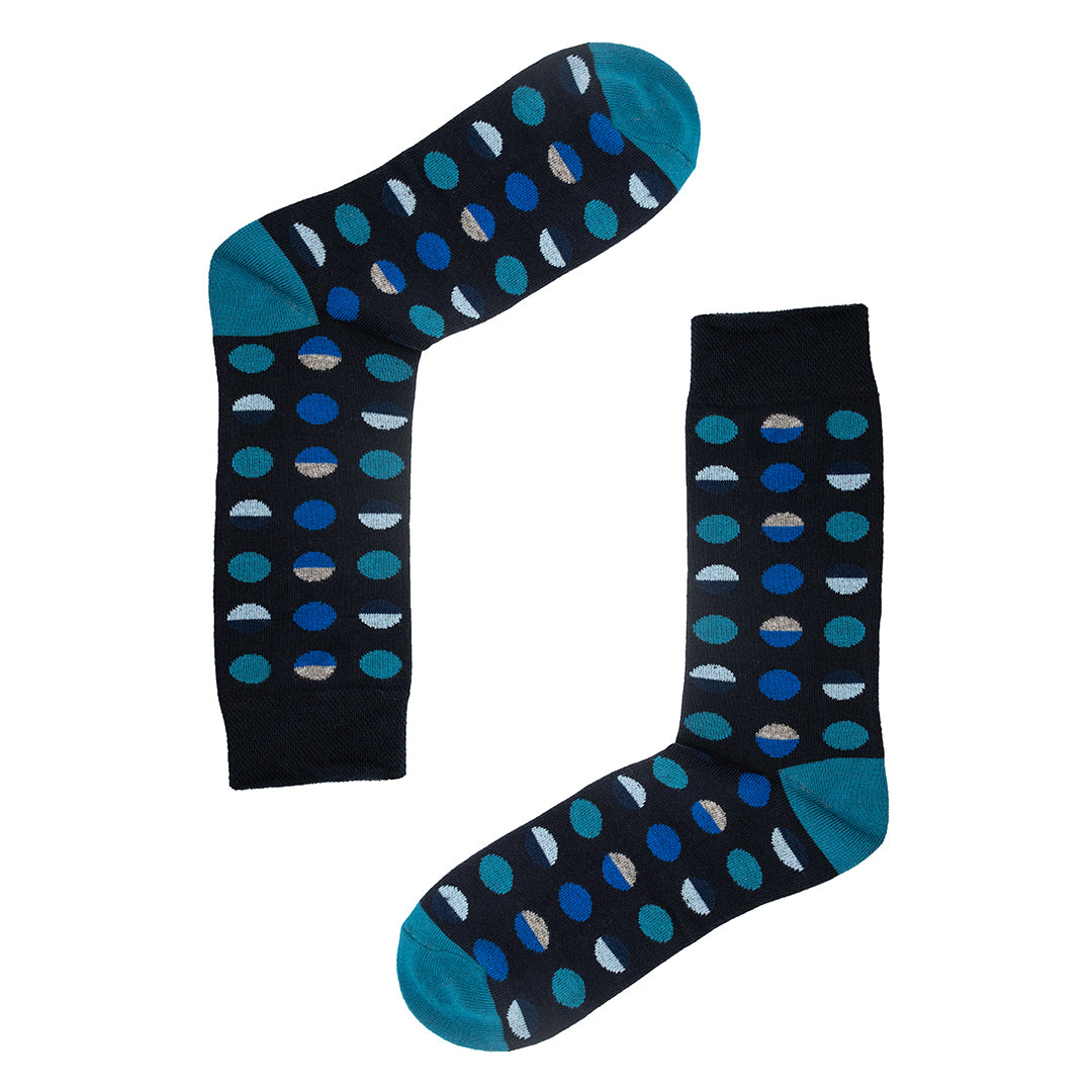 The Iconic Selection: Men’s Luxury Organic Cotton Comfort Welt Socks (5 Pack) - UK 9-12