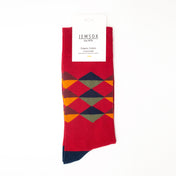 5pk Windsor & Grove Quintet - Organic Cotton Comfort Welt Socks (One Size UK 9-12)