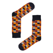 5pk Contrast Collective - Organic Cotton Comfort Welt Socks (One Size UK 6-9)