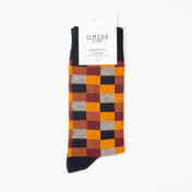 5pk Oxford & Field Quintet - Organic Cotton Comfort Welt Socks (One Size UK 9-12)