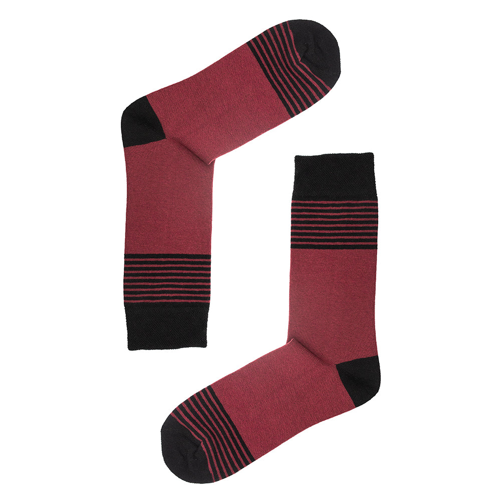 5pk Windsor & Grove Quintet - Organic Cotton Comfort Welt Socks (One Size UK 9-12)