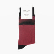 5pk Ashbourne & Vale Quintet - Organic Cotton Comfort Welt Socks (One Size UK 9-12)
