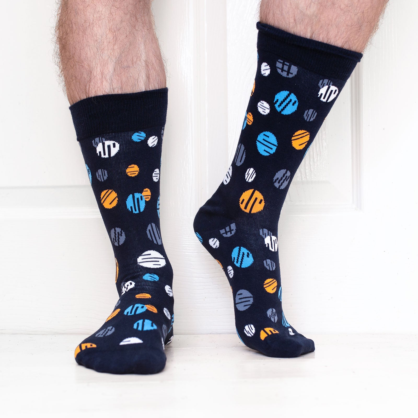 The Wild Streak: Luxury Organic Cotton Men’s Socks (5 Pack) | One Size UK 7-11
