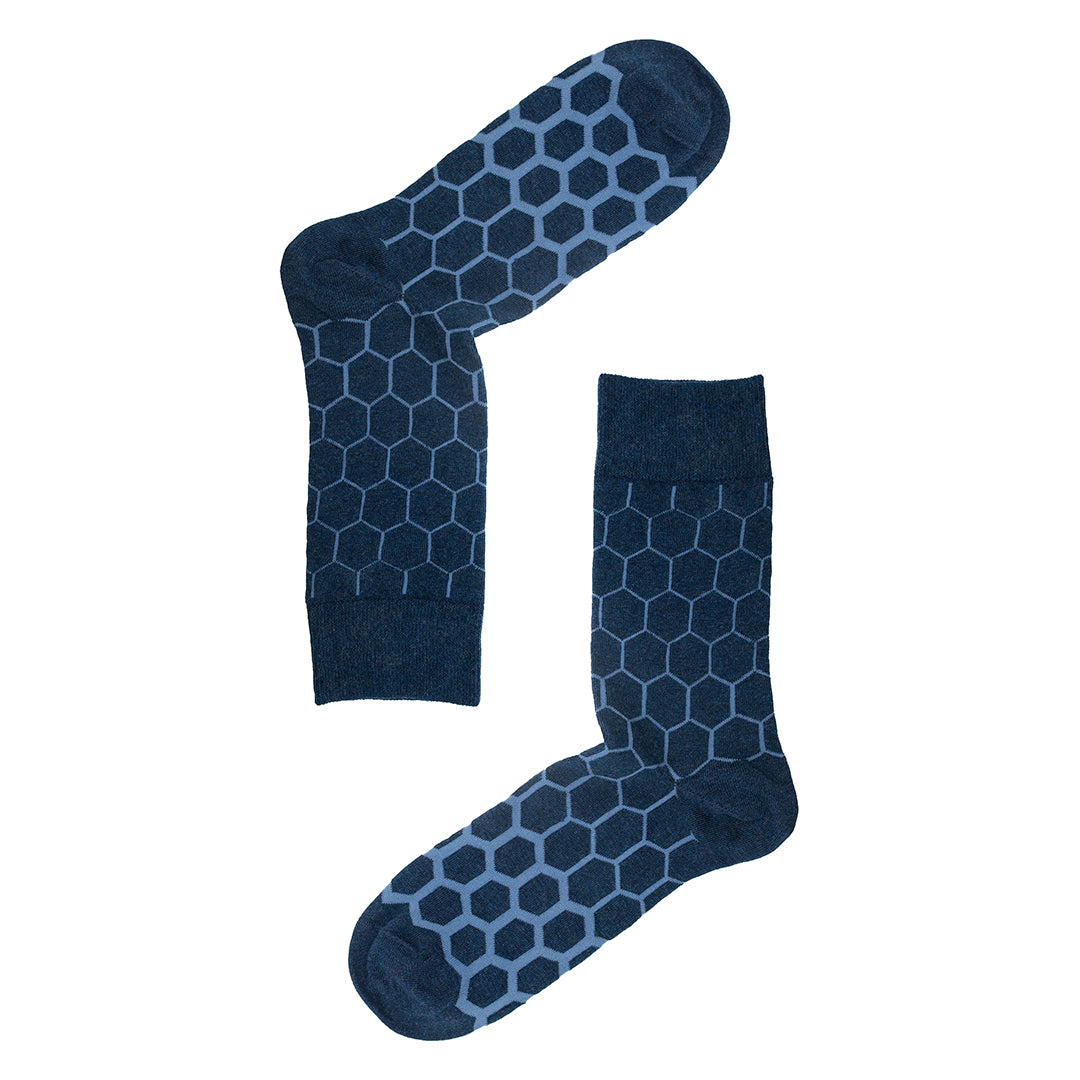 The Impeccable Collection – 4-Pack Luxury Organic Cotton Men’s Socks - One Size 9-11