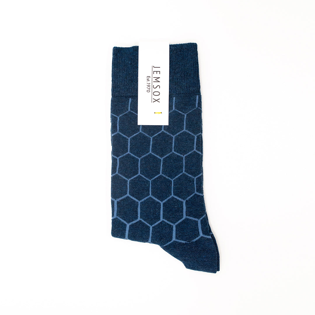 The Impeccable Collection – 4-Pack Luxury Organic Cotton Men’s Socks - One Size 9-11