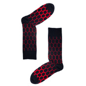 Preppy Days: Luxury Organic Cotton Men’s Socks (5 Pack) | One Size UK 7-11