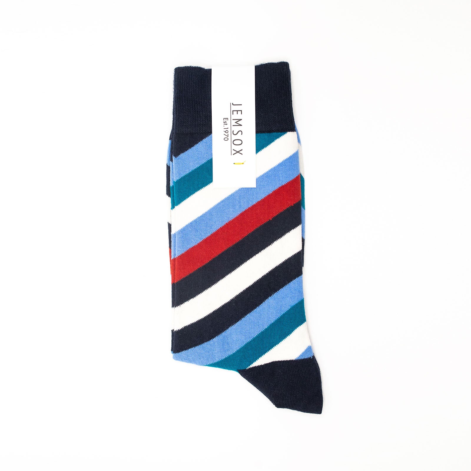 The Wild Streak: Luxury Organic Cotton Men’s Socks (5 Pack) | One Size UK 7-11