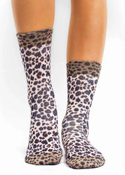 LEOPARD PRINT Ladies Novelty Gift Socks