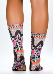 LEO WAVES Ladies Novelty Gift Socks