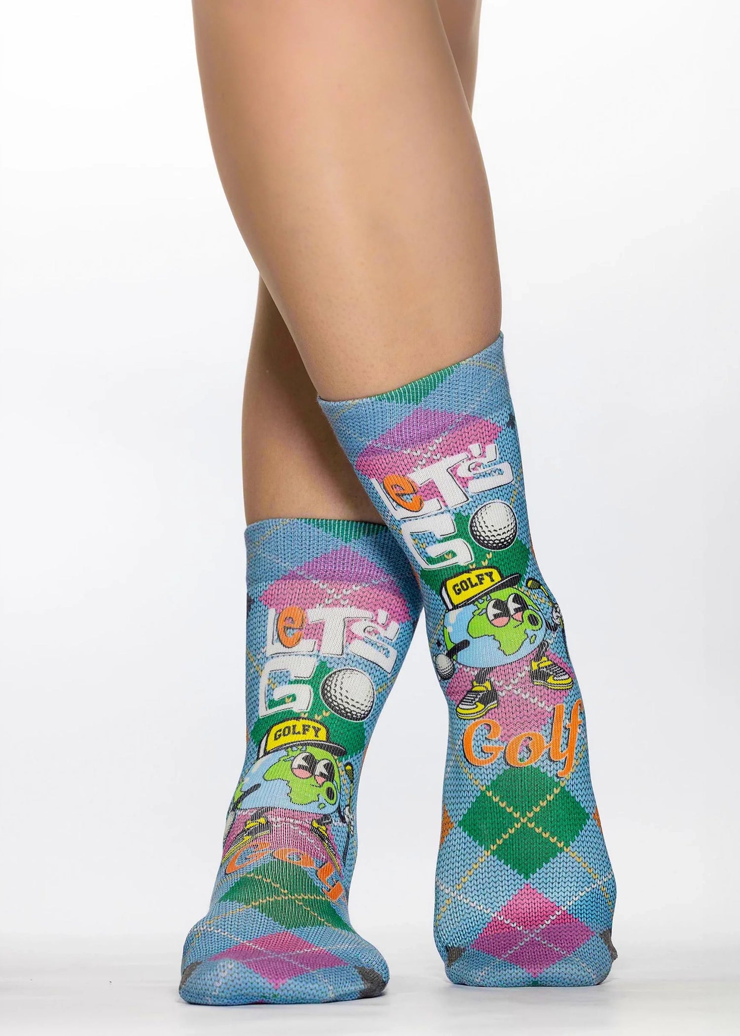 LET'S GOLF Ladies Novelty Gift Socks