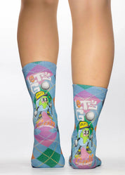 LET'S GOLF Ladies Novelty Gift Socks