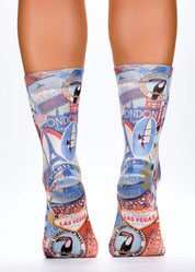 LOCATIONS Ladies Novelty Gift Socks