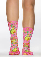 LOVA LOVA Avocado Theme Ladies Novelty Gift Socks