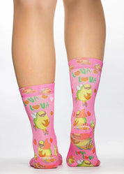LOVA LOVA Avocado Theme Ladies Novelty Gift Socks