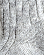 British Wool Boot Socks – Light Grey Natural | 100% British Wool Luxury Boot Socks