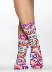 MARRY ME II Ladies Novelty Gift Socks