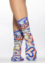 MARRY ME I Ladies Fashion Gift Socks