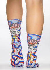 MARRY ME I Ladies Fashion Gift Socks