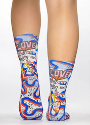 MARRY ME I Ladies Fashion Gift Socks