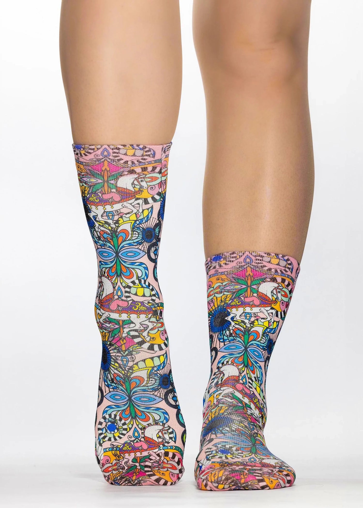 MIXED CAROUSEL Ladies Fashion Gift Socks