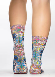 MIXED CAROUSEL Ladies Fashion Gift Socks