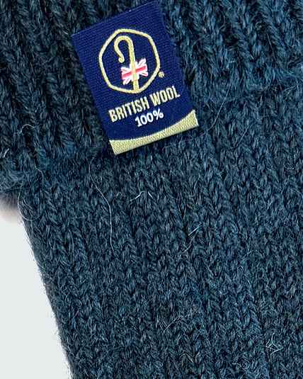 British Wool Boot Socks – Mallard | 100% British Wool Luxury Boot Socks