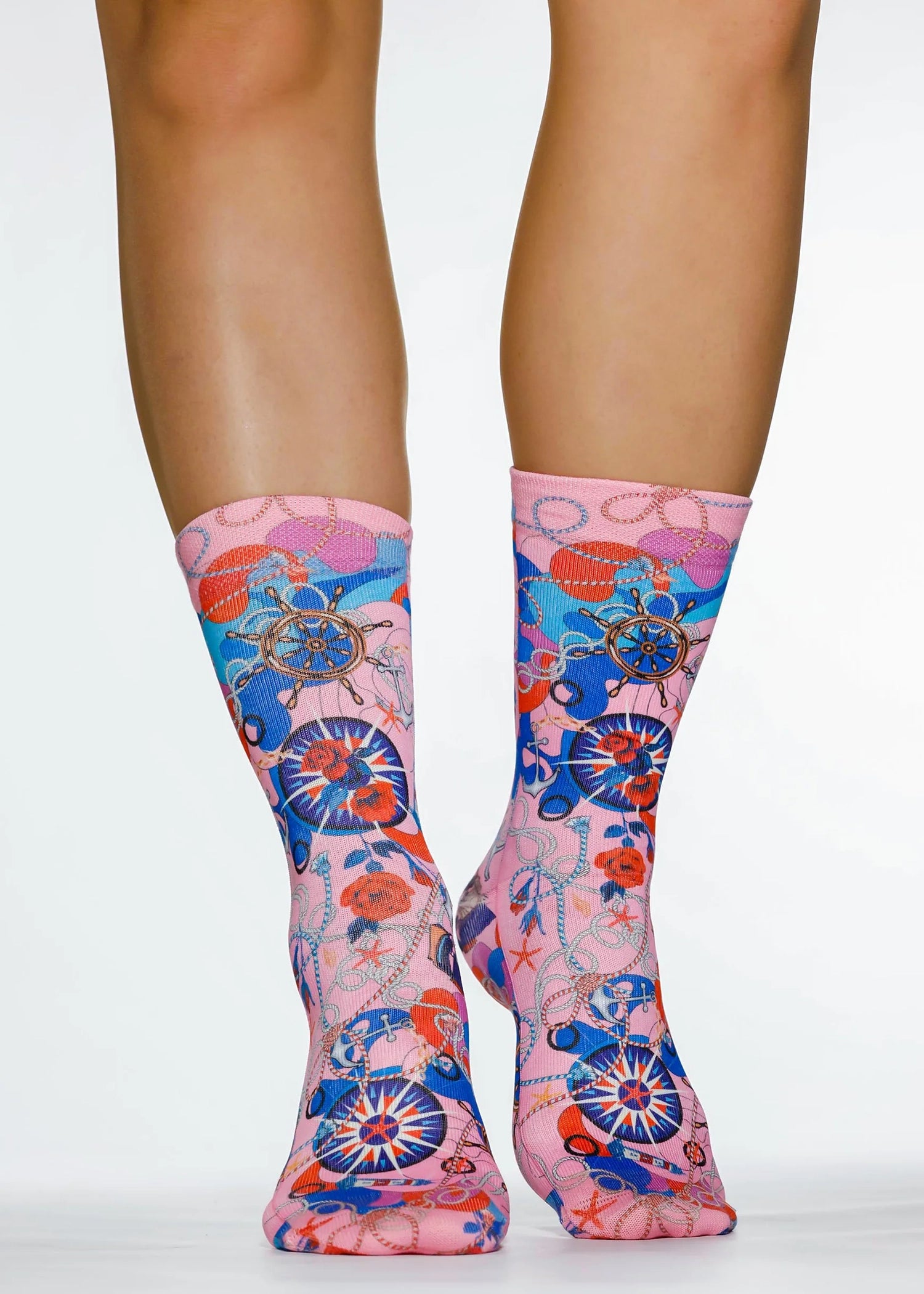 PINK MARINE Ladies Novelty Gift Socks