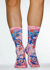 PINK MARINE Ladies Novelty Gift Socks