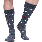 5-Pack Multi Pink Organic Cotton Socks – Mens Crew