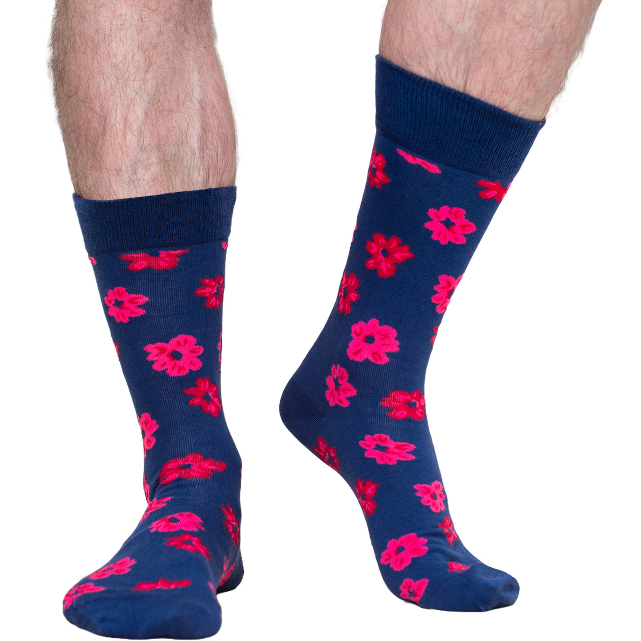 5pk Organic Cotton socks Multi Pink
