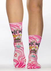 QUEEN MOM Ladies Fashion Gift Socks