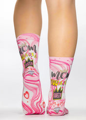 QUEEN MOM Ladies Fashion Gift Socks