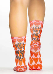 SMILE HEART Ladies Fashion Gift Socks