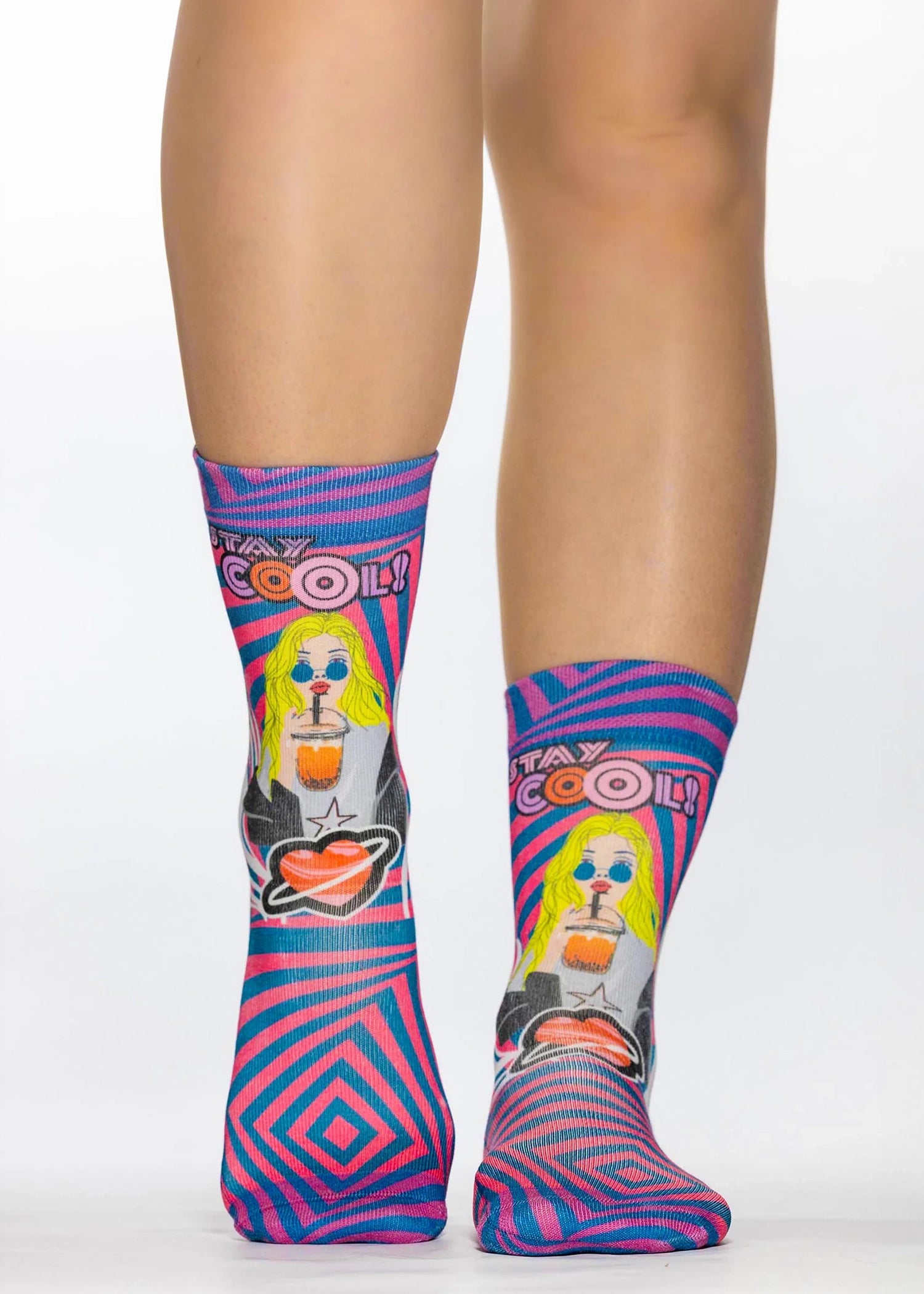 STAY COOL Ladies Novelty Gift Socks