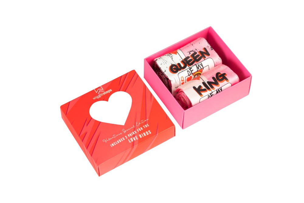 Be My Hero Socks Gift Pack | Trendy His & Hers Set