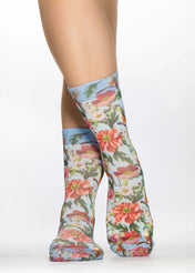 VINTAGE GARDEN Ladies Fashion Gift Socks