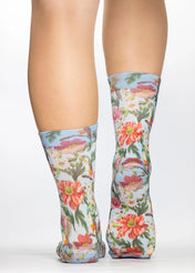 VINTAGE GARDEN Ladies Fashion Gift Socks