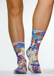 WHITE MARINE Ladies Novelty Gift Socks